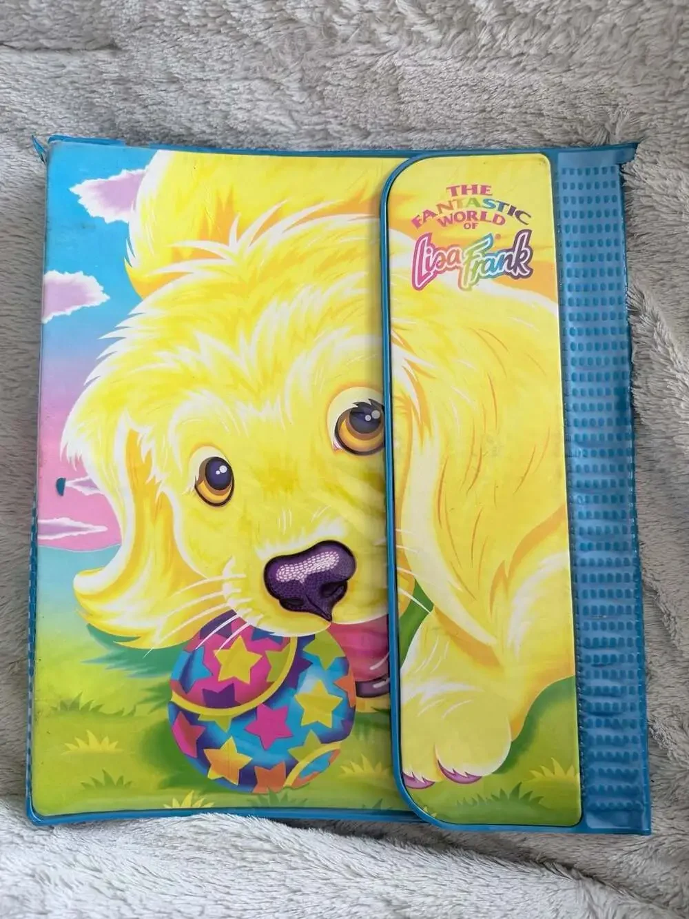 The Fantastic World of Lisa Frank Trapper Keeper & 6 folders